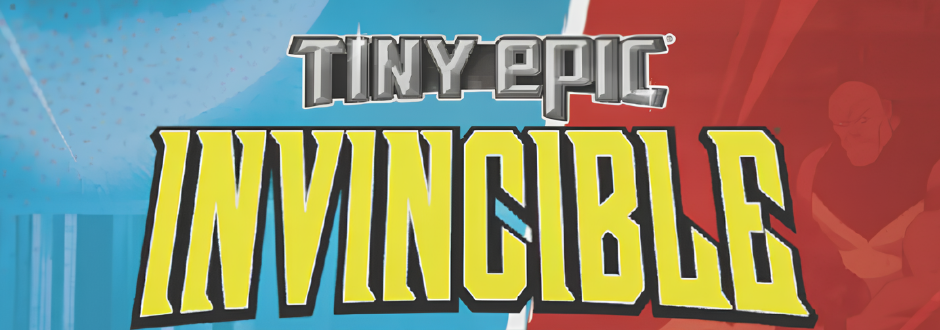 The logo of Tiny Epic Invincible