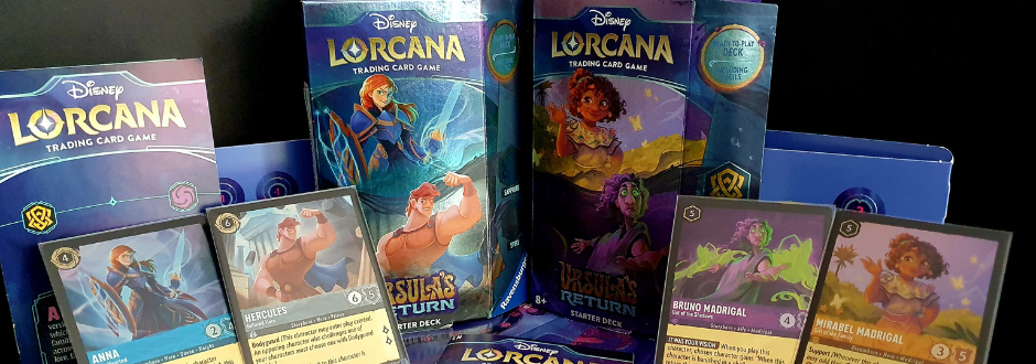 NEWS: First Look At Ursula's Return Lorcana Starter Decks | Zatu Games NEWS: First Look At Ursula's Return Lorcana Starter Decks | Zatu Games