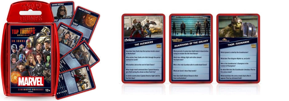 Marvel Cinematic Universe Volume 1 Top Trumps - review