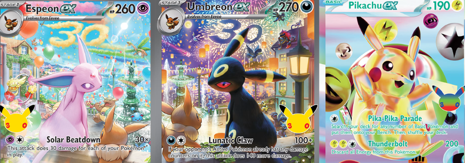Pokémon 30th anniversary: New releases coming soon!