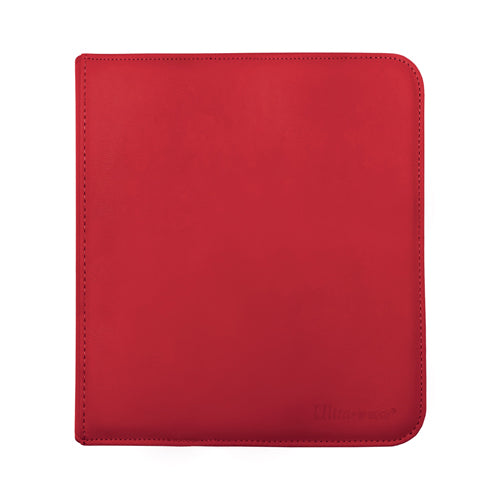 12-Pocket Zippered PRO-Binder - Red