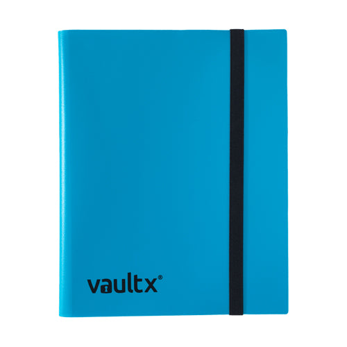 9-Pocket Strap Binder - Blue