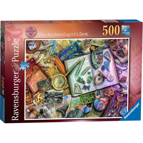 Aimee Stewart, The Archaeologists Desk, 500pc
