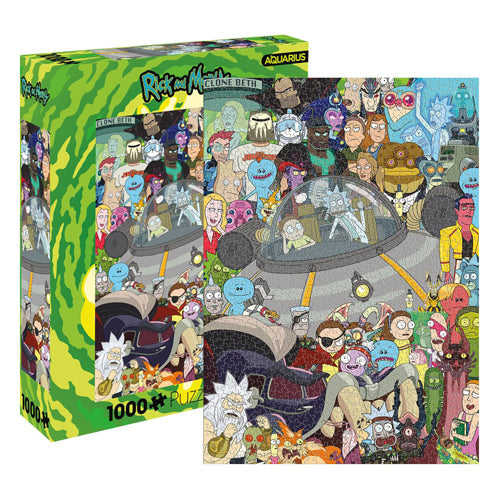 *B Grade* Rick and Morty Jigsaw Puzzle Group (1000 pieces)