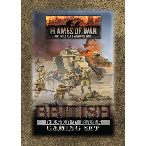 British Desert Rats (x20 Tokens, x2 Objectives, x16 Dice)