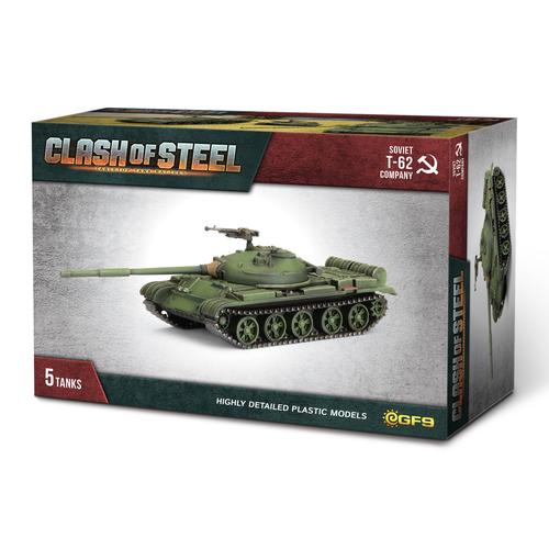 Clash of Steel: T-62 Company (x5 Plastic)