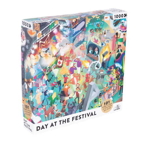 Day at the Festival Puzzle (1000 pieces)