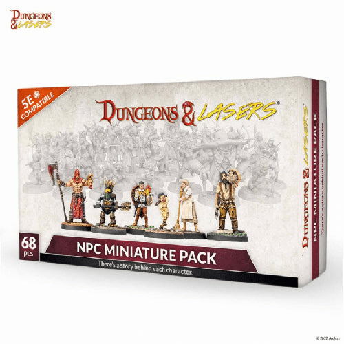 Dungeons And Lasers: NPC Miniature Pack