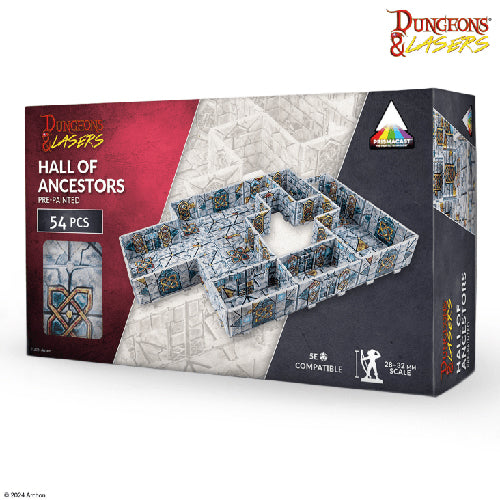 Dungeons And Lasers: Prismacast Prepainted Hall Of Ancestors