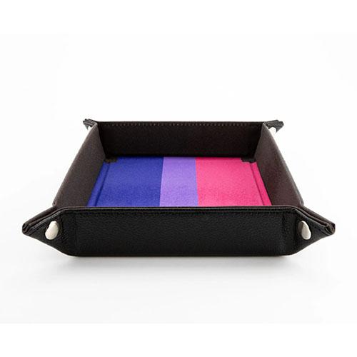 Fanroll - Pride Fold Up Velvet Dice Tray - Bisexual