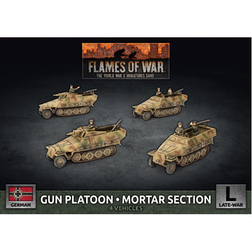 Flames of War: Sd Kfz 251 Platoon (x4 Plastic)