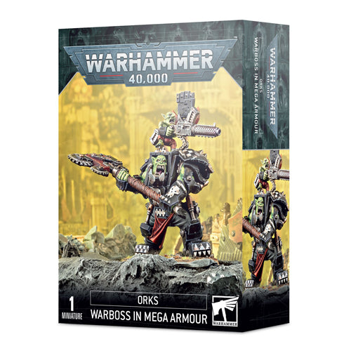 Orks Warboss in Mega Armour