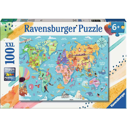Map of the World, 100pc XXL