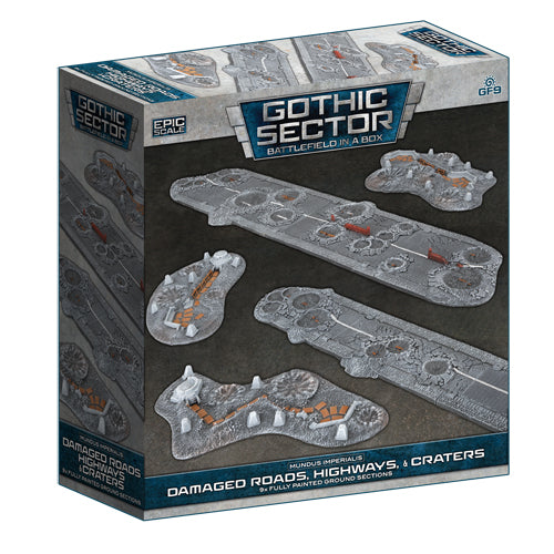 Mundus Imperialis - Highways, Roads and Craters (Damaged x9)