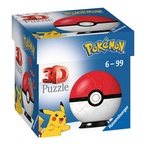 Pokemon Pokeball 3D Puzzle - 54 Pieces