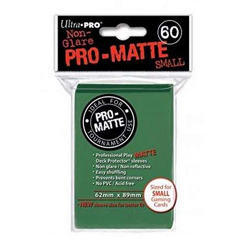 Pro Matte Small Green Deck Protector Sleeves