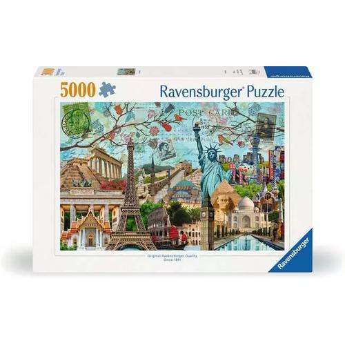 Ravensburger Big City Collage, 5000 Piece Jigsaw puzzle