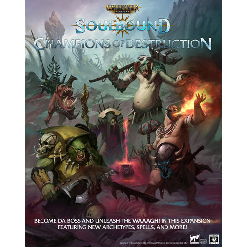 Soulbound: Champions of Destruction: Warhammer Age of Sigmar Roleplay