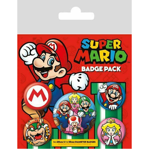 Super Mario Badge Pack