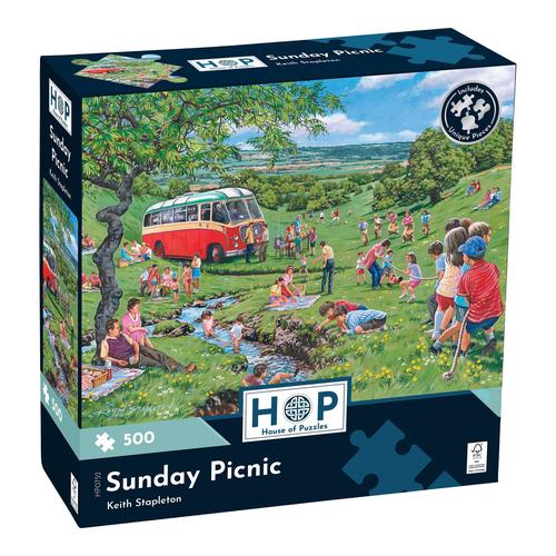 Sunday Picnic 500 Puzzle
