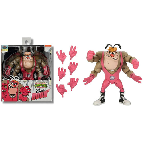 Teenage Mutant Ninja Turtles Comic Stump Wrestling Cryin' Houn' (Archie Comics) Deluxe 7 Inch Scale Action Figure
