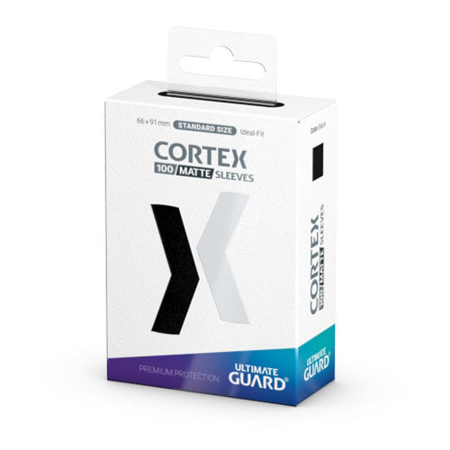 Ultimate Guard - Cortex Sleeves Standard Size - Matte Black 100pk