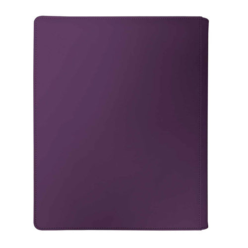 Vivid 9-Pocket Zippered PRO-Binder - Midnight Plum