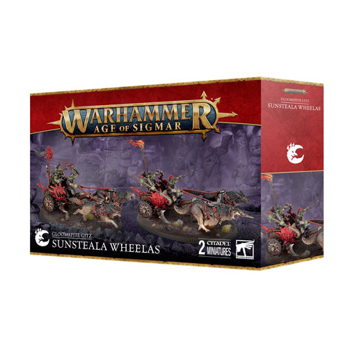 Warhammer: Age Of Sigmar - Gloomspite Gitz: Sunsteala Wheelas