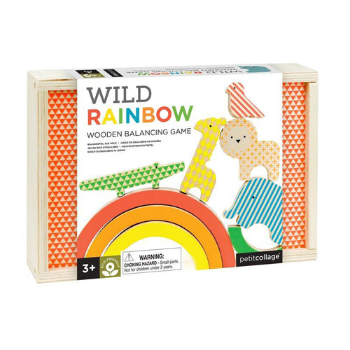 Wild Rainbow Wooden Balancing Game