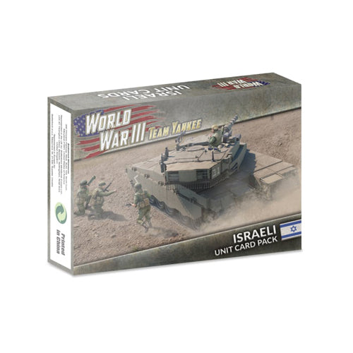 World War III: Team Yankee Israeli Unit Card Pack (x48) - Limited Edition
