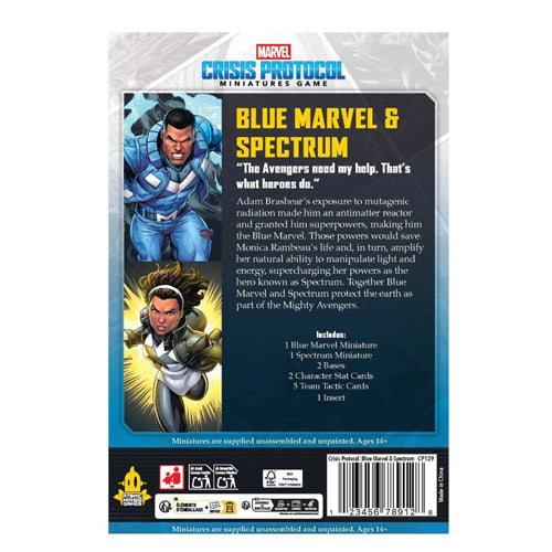 Marvel: Protocol de Crise - Blue Marvel et Spectrum