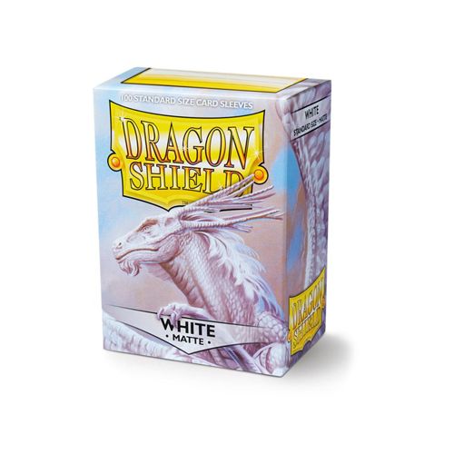 Dragon Shield - Matte Sleeves (100) - White