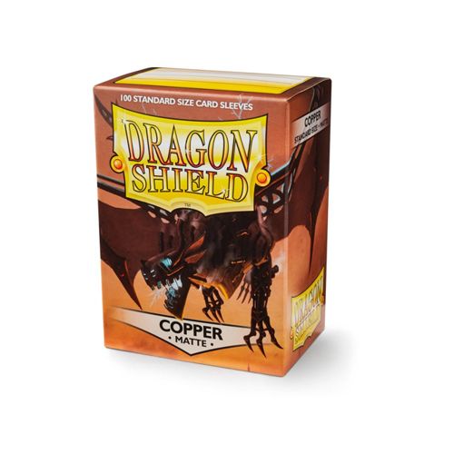 Dragon Shield - Matte Sleeves (100) - Copper