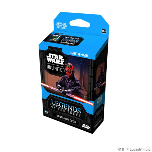 Star Wars: Unlimited Spotlight Deck – Legends of the Force – Darth Maul