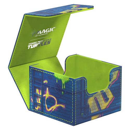 Ultimate Guard - Sidewinder 133+ Xenoskin Deck Box - Magic: The Gathering - Teenage Mutant Ninja Turtles - Sewer Walls