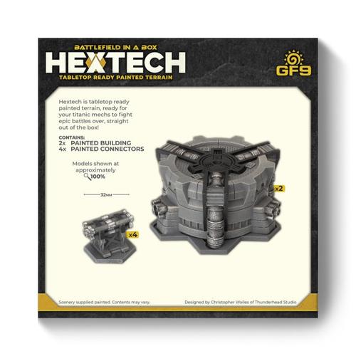 Hextech: Industrial Fluidworks - Large Storage Tanks (x2)