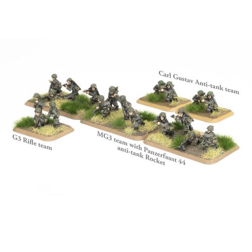 Team Yankee: West German - Panzergrenadier Platoon (x19 figures)