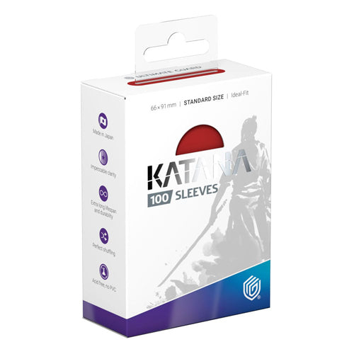 Ultimate Guard Katana Sleeves Standard Size (100) - Rising Sun