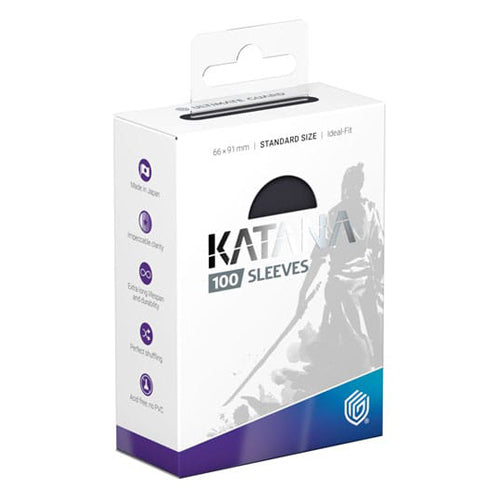 Ultimate Guard Katana Sleeves Standard Size (100) - Obsidian Shard