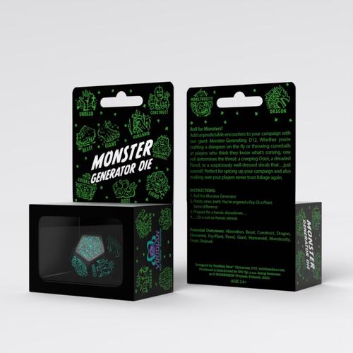 Monster Generator The: Black & Turquise