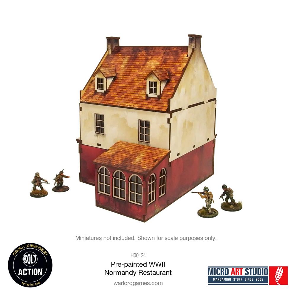 Bolt Action: WW2 Normandy Restaurant PREPAINTED_1