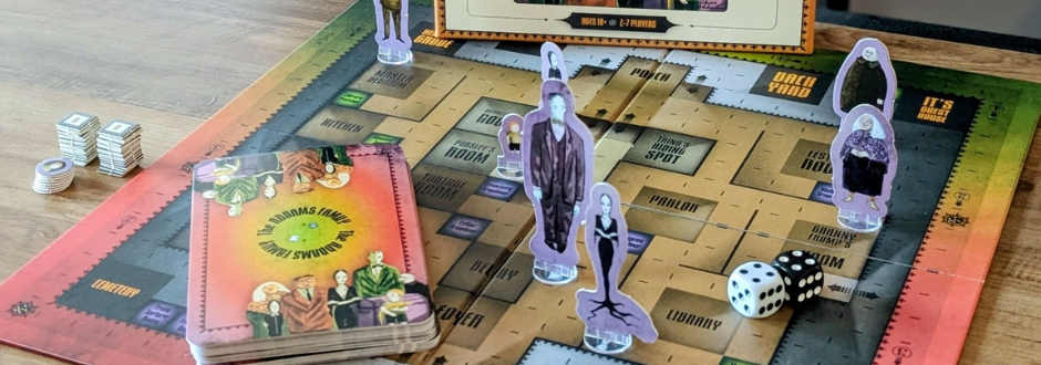 The Addams Family: A Delightfully Frightful Creepy Board Game review