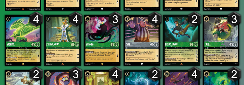 Disney Lorcana Set Championship Decks