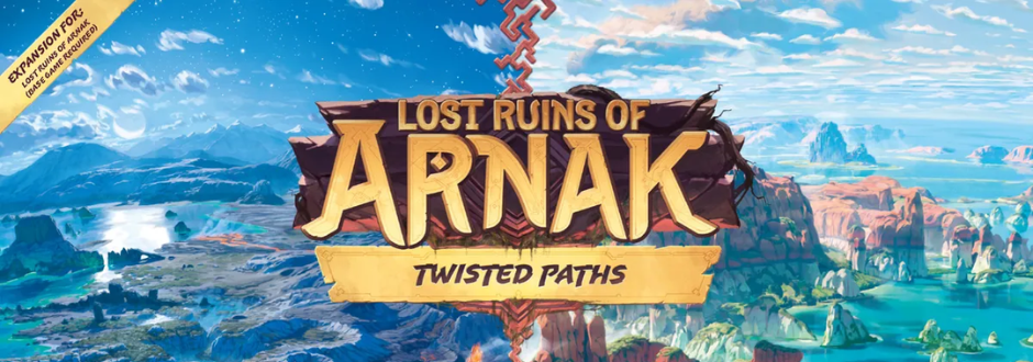 Lost Ruins of Arnak: Twisted Paths Expansion logo