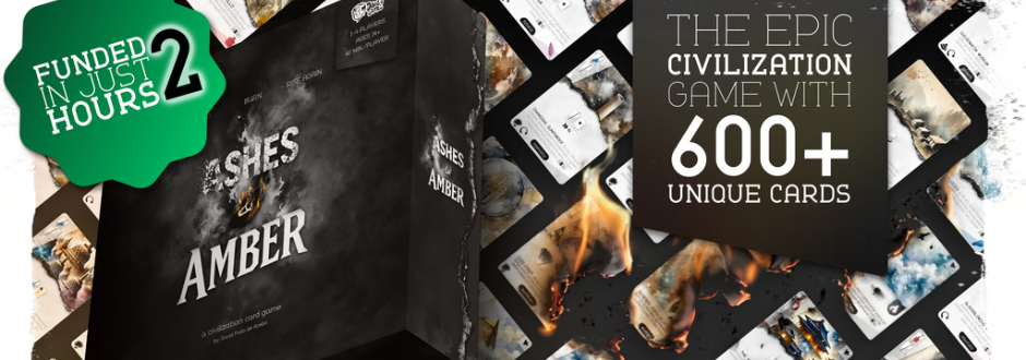 New on Kickstarter: Ashes & Amber