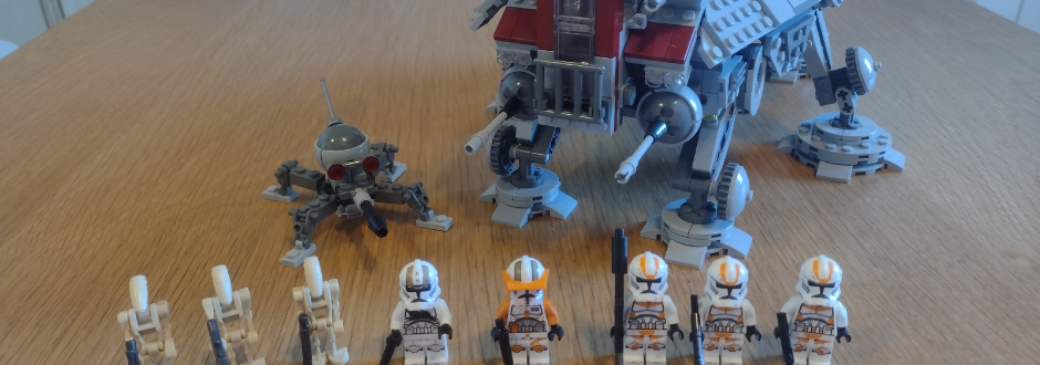 AT-TE Star Wars LEGO Review