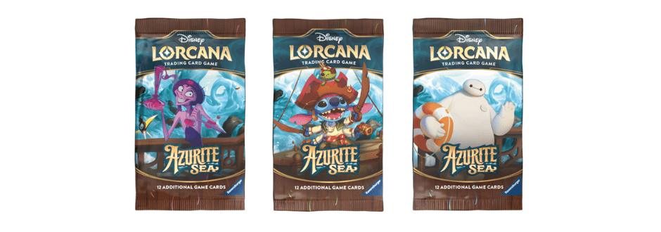 Disney Lorcana Azurite Sea Booster Pack Review