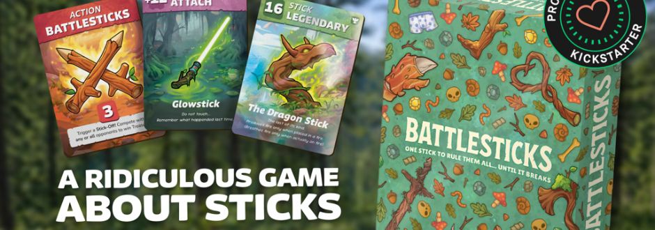 Battlesticks Kickstarter news
