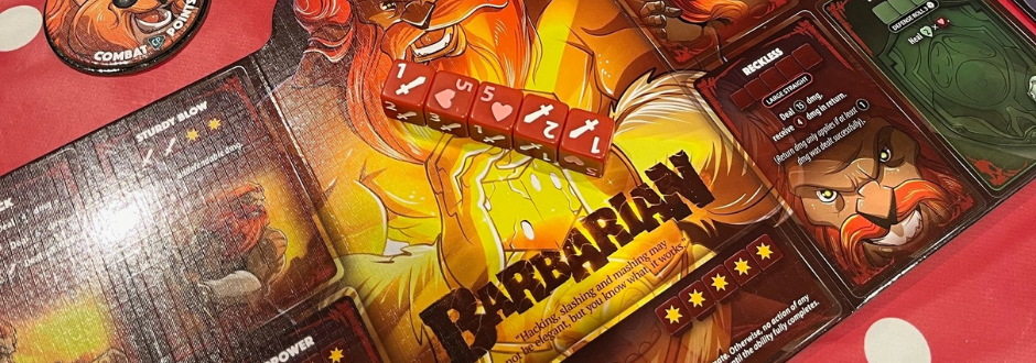 Dice Throne Barbarian Vs Moon Elf Review