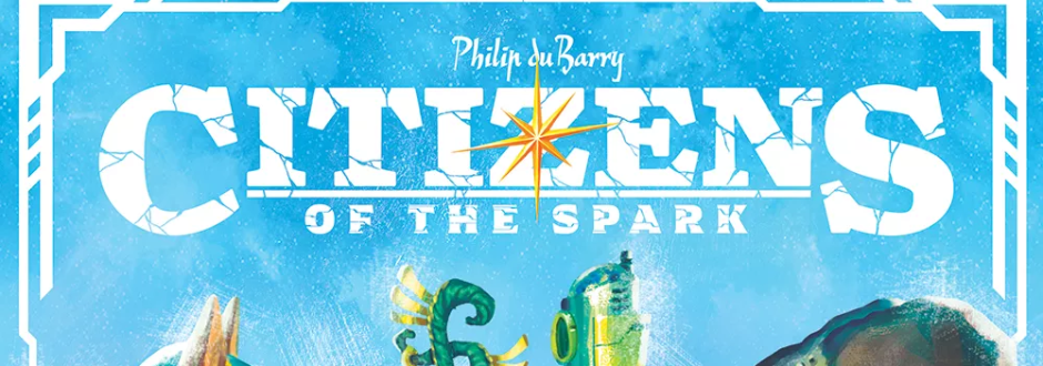 Citizens of the Spark board game logo
